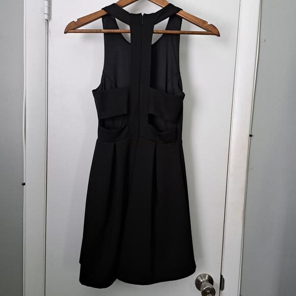 Lulus Cut Out and About Black Skater Dress Size XS - Picture 4 of 10